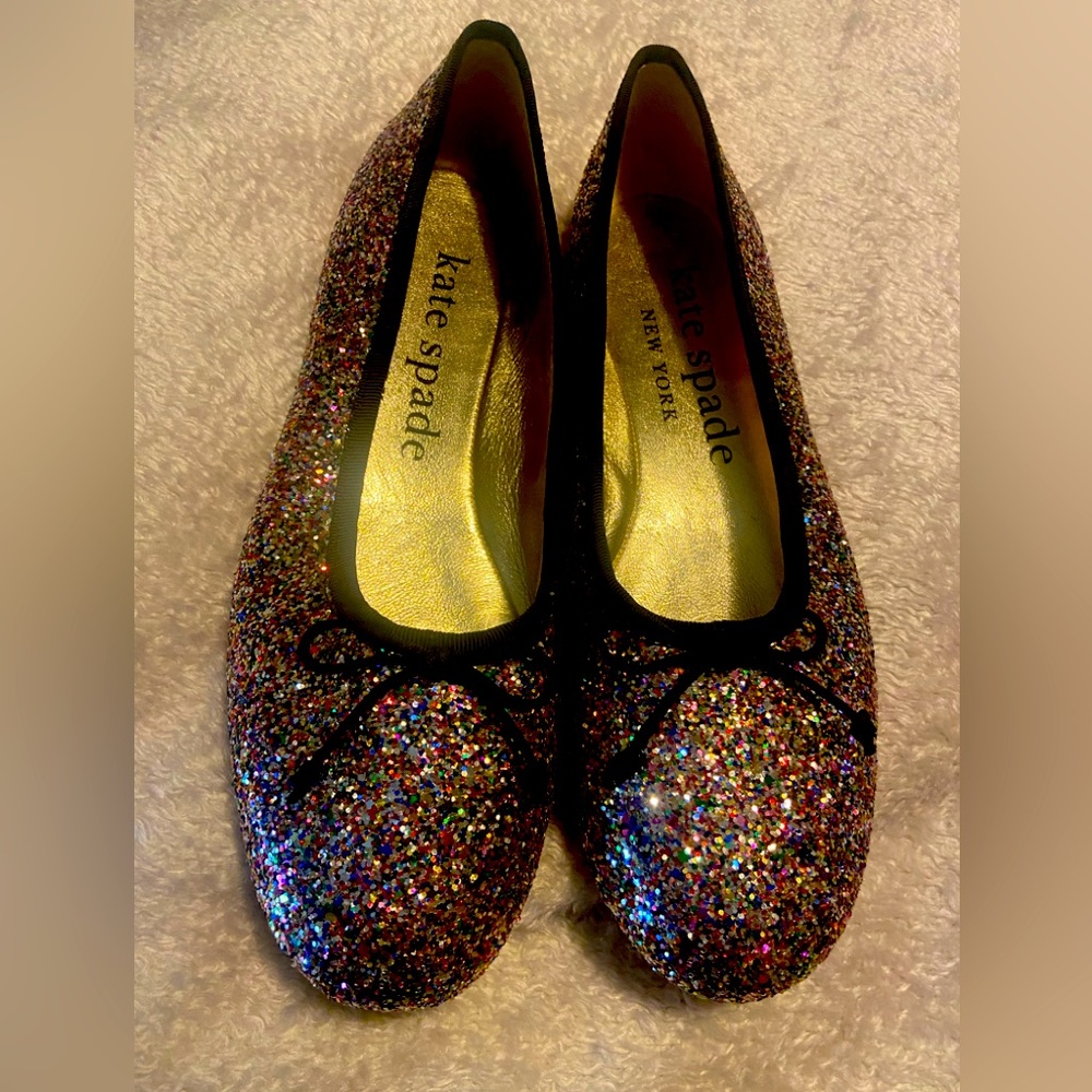 Kate Spade Sparkle Flats